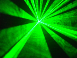 Green Laser Effect