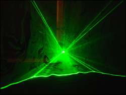 Green Laser Effect
