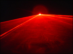 Red Laser Effect