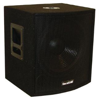 Speaker Cab (18') Black Bass Bin