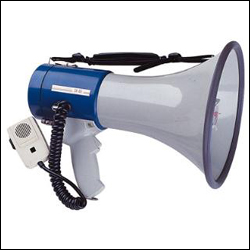 16W Megaphone With Detachable Microphone