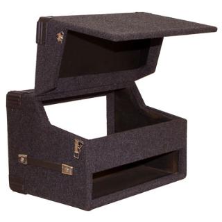 Wood Twin CD & 484mm (19') Mixer (2U-4U-2U) Case