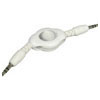 Retractable Headphone Extension Lead 3.5mm Plug To 3.5mm Plug