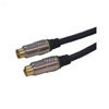 Gold Plated S-VHS 4-Pin Mini DIN Plug To 4 Pin Mini DIN Plug 2m