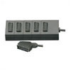 5 Way Scart Splitter Box Gold Plated