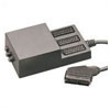 Switched Scart Splitter Box, Gold Plated, 3-Way