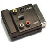 Scart Break-out Adaptor - Audio/Video And S-VHS Gold Plated