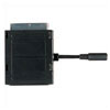 SCART Plug To SCART Socket And 3.5mm Stereo Socket