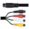 5 Pin Din Plug To 4x RCA Phono Sockets 0.2M