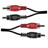 2 X RCA Phono Plugs To 2 X RCA Phono Plugs - 1.2m - 109.544 -