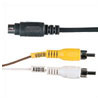 4 Pin Mini Din Plug To 2x RCA Phono Plugs 2.0M