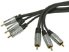 Masterclass 3 x RCA to 3 x RCA Lead - 1.2m