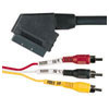 Scart Plug To 3 X RCA Phono Plugs 1.5m