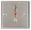 TV & Audio Steel Wallplate