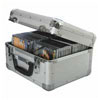 Robust Aluminium Flight CD Case Holds 120 CDs