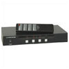 4 x 4 AV Matrix Switcher With IR Remote Controler