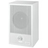 MKS-75/WS Mono 4 Ohm White Wooden Speaker 25W RMS with Volume Control