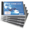 Dual CD Case - 5 Pack