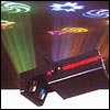 Sound Activated Magic Light Effect With Automatic Rotating Gobos