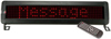 7 x 80 LED Moving Message Display in Red