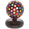 Rotating Disco Ball, 5 Colours, Free Standing