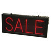 LED Panel Displaying �SALE�
