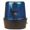 Large Blue Rotating Warning Light