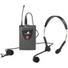 Multifrequency Pocket Transmitter With Tie clip & Headset Microphone