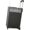 Portable MP3 / PA System with 2 Wireless Microphones