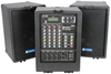 Portable PA System with USB - 2 x 75W
