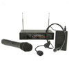 2 Channel VHF Wireless Microphone System - 173.8MHz & 174.6MHz