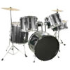 5-Piece Starter Drum Kit in Black