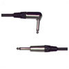 6m Guitar Lead 90� 6.3mm Mono Plug To 6.3mm Mono Plug