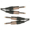 5m Replacement Lead 2 x 6.3mm Mono Plugs To 2 x 6.3mm Mono Plugs