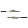 Patch Leads 6.3mm Mono Jack Plug To 6.3mm Mono Jack Plug - 0.5m -
