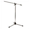 1.5m Microphone Floorstand With Boom - Black - 180.026 -