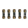 Set Of 5 High Current 24ct Gold Plated Fuses Various Amperages