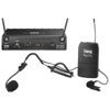 TXS-830SET Multifrequency Wireless Microphone System with Headband & Tie Clip Microphones