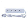 4-way Extension Lead 13A - 2m -