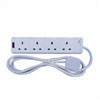 4 Way Extension Lead With Surge Protection - 2m -