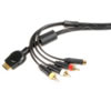PLAYSTATION� 3 to S-VIDEO + 3 x RCA PHONO PLUGS LEAD