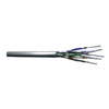 Cat6 Network Cable (UTP), 8 x 0.574mm, 6.3mm�, Grey, 305m