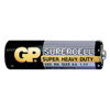 GP Supercell Zinc Carbon 4 x AA 1.5v Batteries