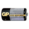 GP Supercell Zinc Carbon 2 x C 1.5v Batteries
