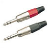 Heavy Duty Metal 6.3mm Stereo Jack Plug Various Colours