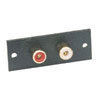2 x Gold Plated RCA Phono Chassis Sockets