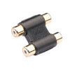 2 x RCA Phono Sockets - 2 x RCA Phono Sockets Coupler