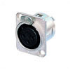 Neutrik� 3-pin Female XLR Chassis Socket NC3FDL