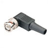 BNC Right Angle Plug With Plastic Cover Screw/Crimp Fixing