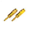 Gold Plated Bananna Plug Set Of 4 2 Red & 2 Black